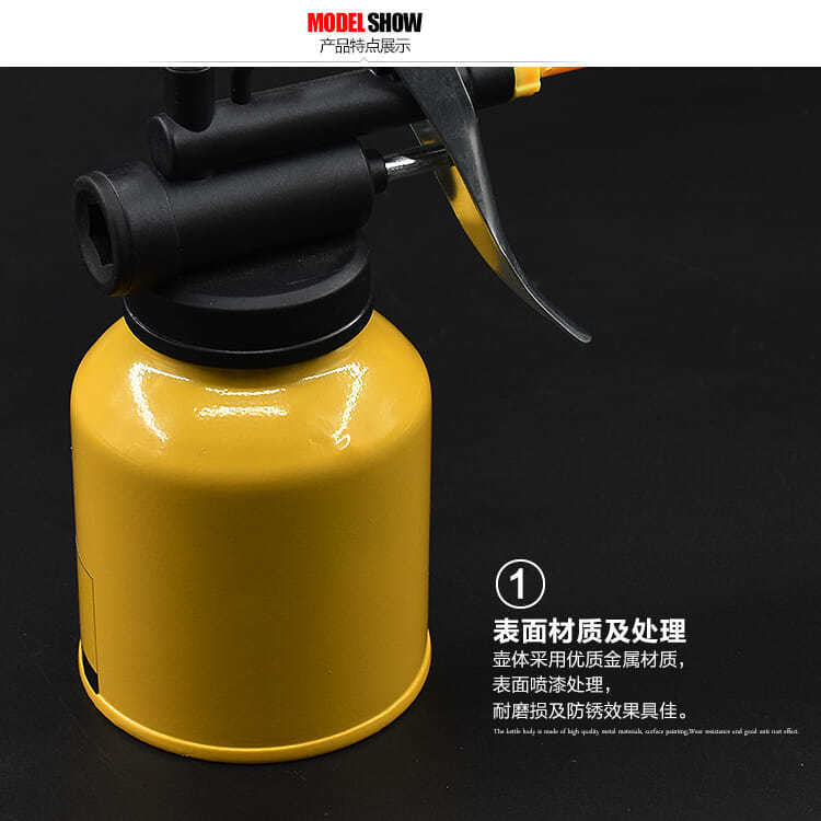 Motocicleta vehículo eléctrico de alta presión olla de aceite pistola de aceite olla de aceite herramienta de reparación de aceite