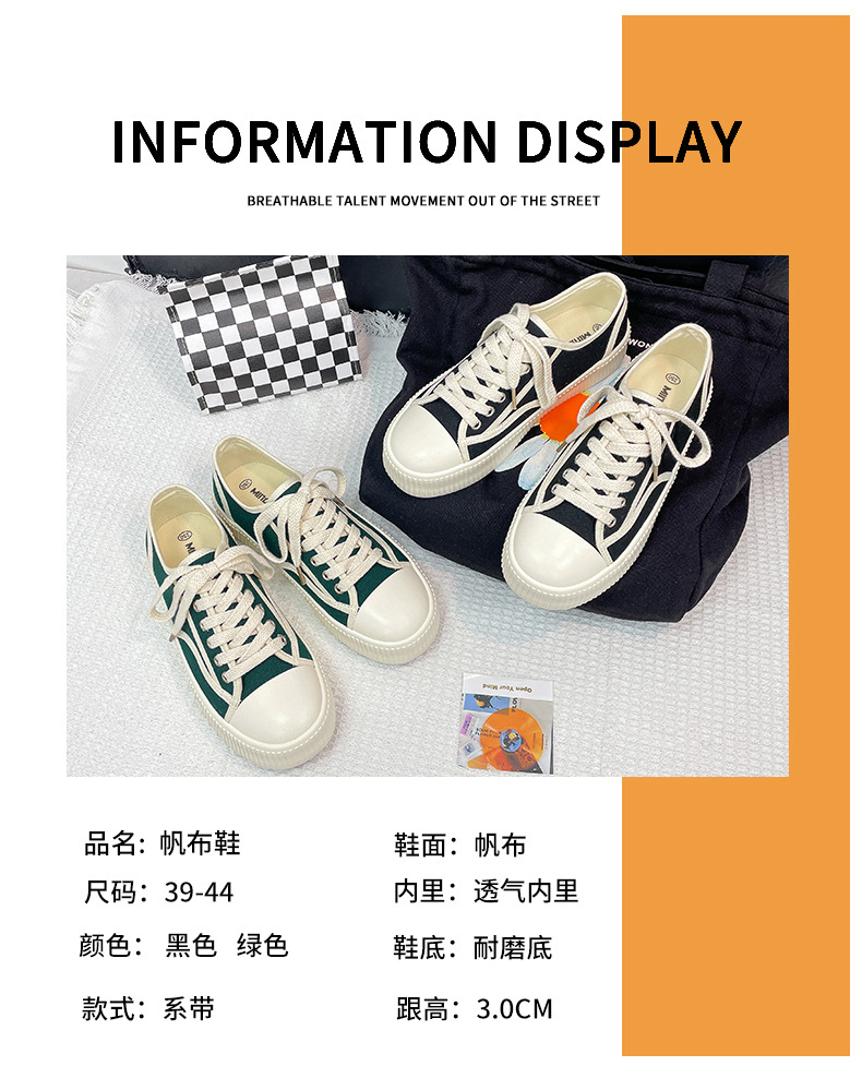Canvas Schuhe Herren Paare Weiß Atmungsaktiv Weiche Sohlen Lässig Neue Trendy Schwarz Vielseitige Retro Sneakers_voghion.com