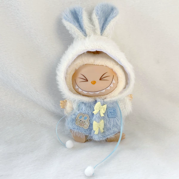 Rabbit ears outfit-blue