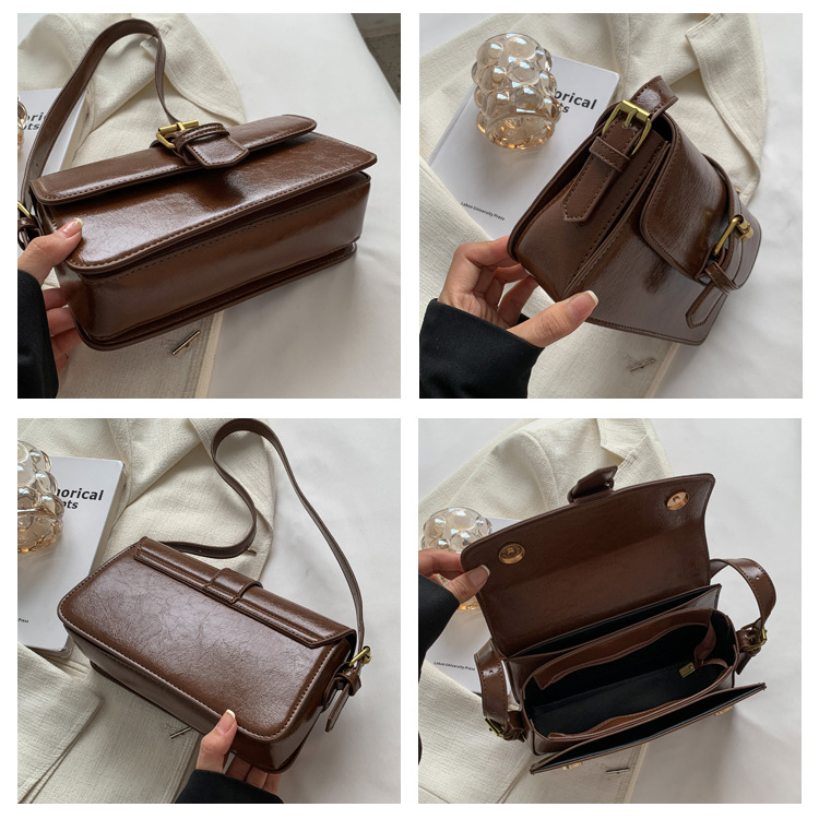 Bolso negro para la axila