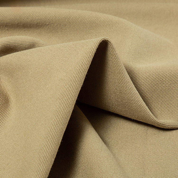 Tejido de alta densidad Twill teñido textil 100% algodón