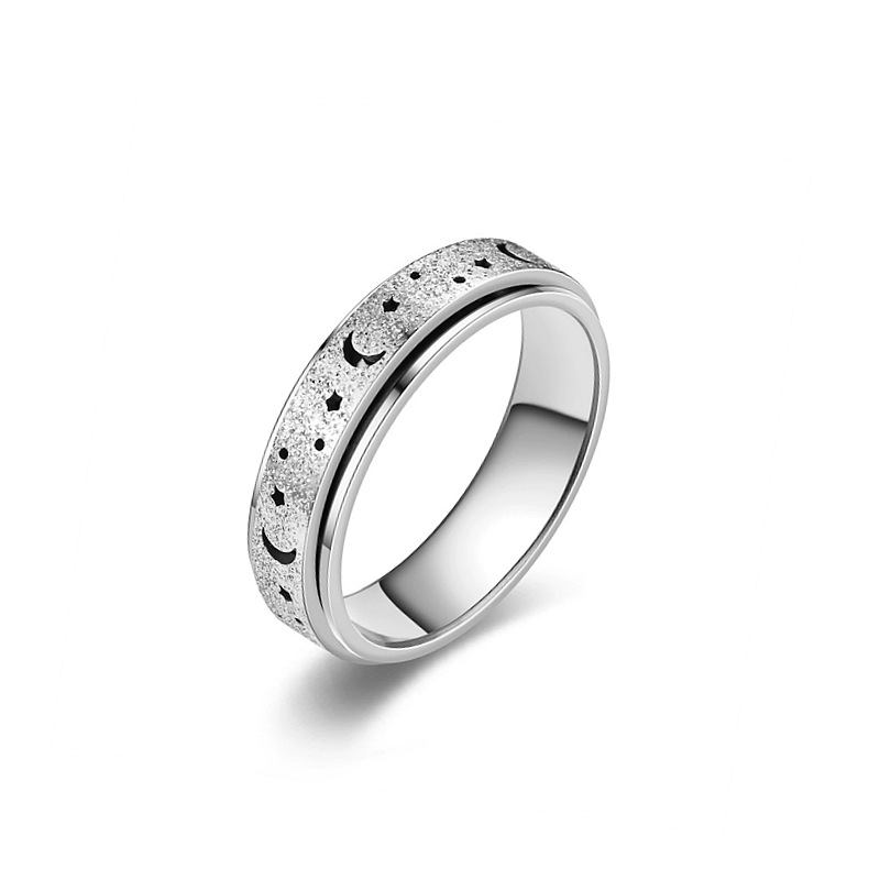 Stylish Fidget Ring For Anxiety Relief And Quiet Stress Management_voghion.com