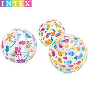 INTEX 59040 Popular beach ball beach ball inflatable handball without inflatable diameter 51cm
