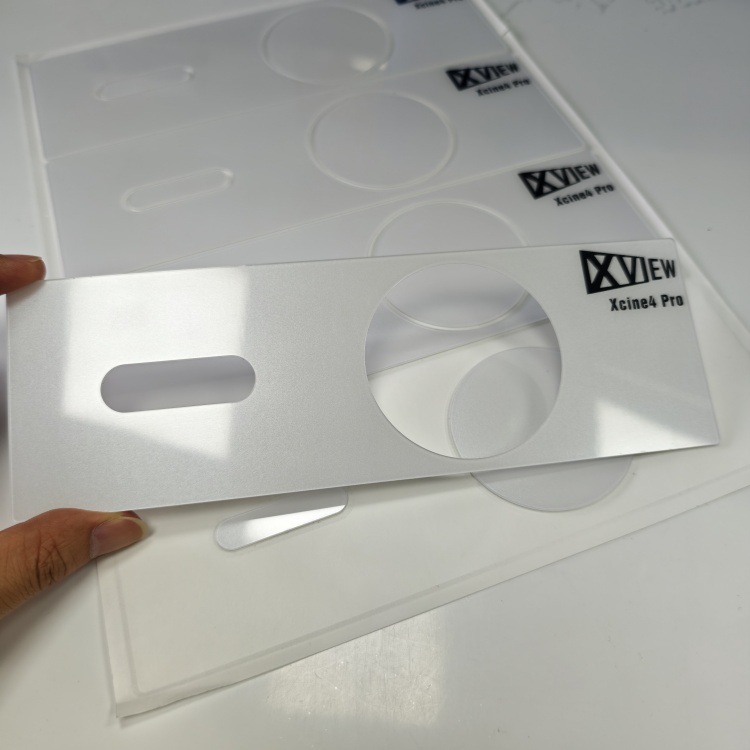加工PC亚克力数显屏幕面板 PVC哑白装饰片 耐磨防刮花 丝印清晰