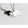 Cute necklace, brand pendant suitable for men and women stainless steel for beloved, Birthday gift