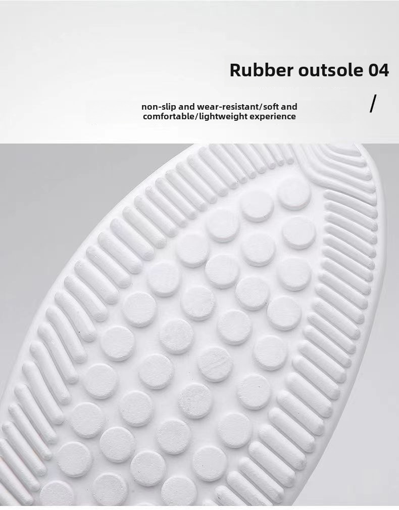 Men's shoes Breathable new all-match leather shoes soft leather small white shoes soft sole non-slip shoes bean men's shoes_voghion.com