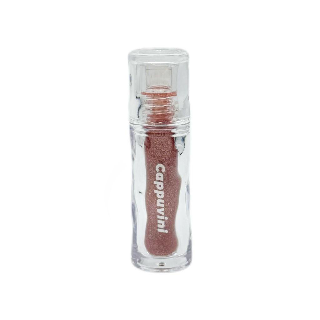Cappuvini Water-Sensitive Flavoring Lip Honey, brillo de agua, brillo de perla, base, conjunto de miel labial. image 6