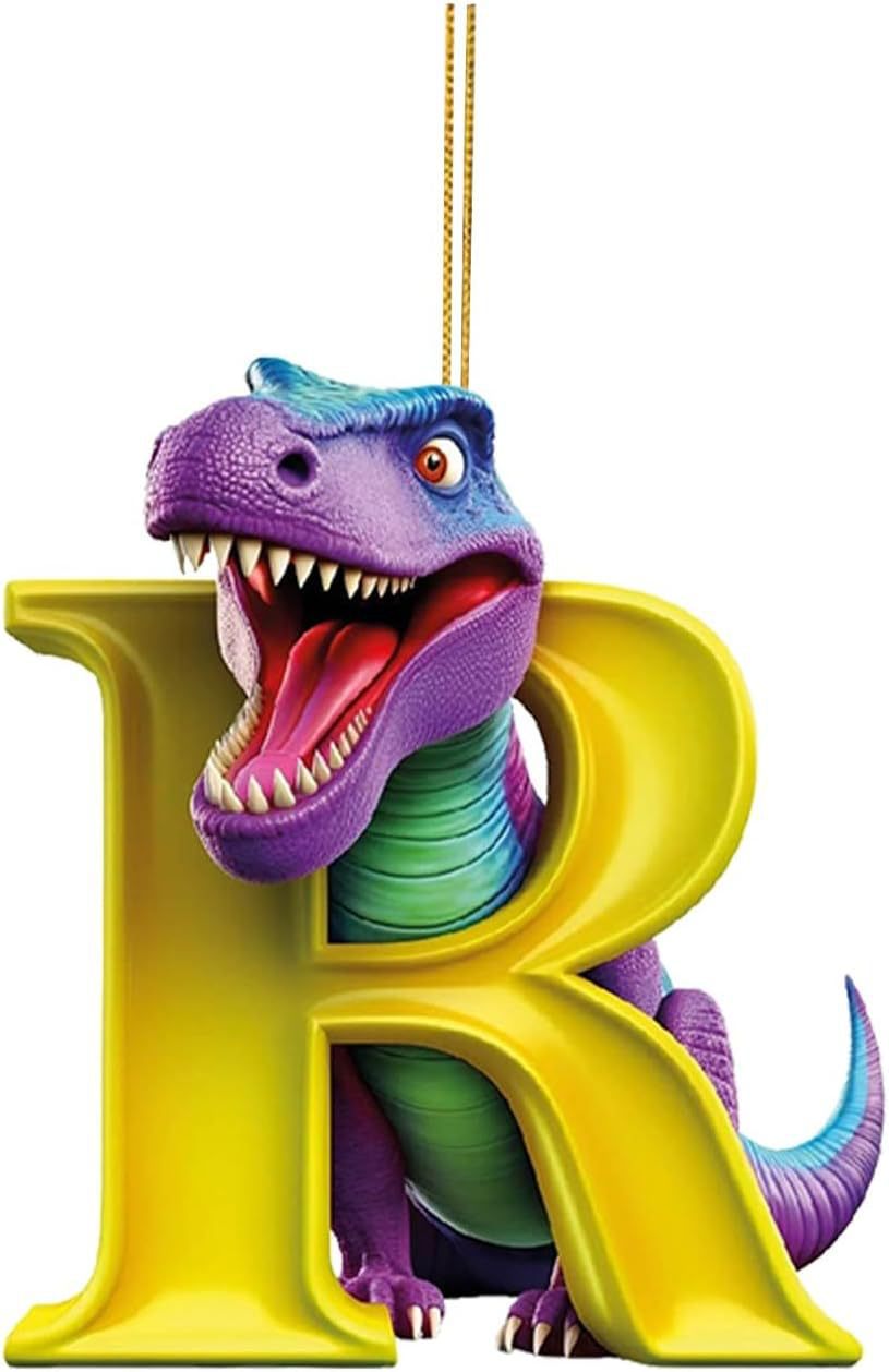 Dinosaurio 26 letras inglesas deformación de números deformación de juguetes de dinosaurio ABCD
