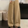 夏季新款显瘦美式阔腿裤