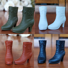 1\6娃娃鞋子licca blythe靴子azone中筒靴 fr超模st高跟鞋 质量佳