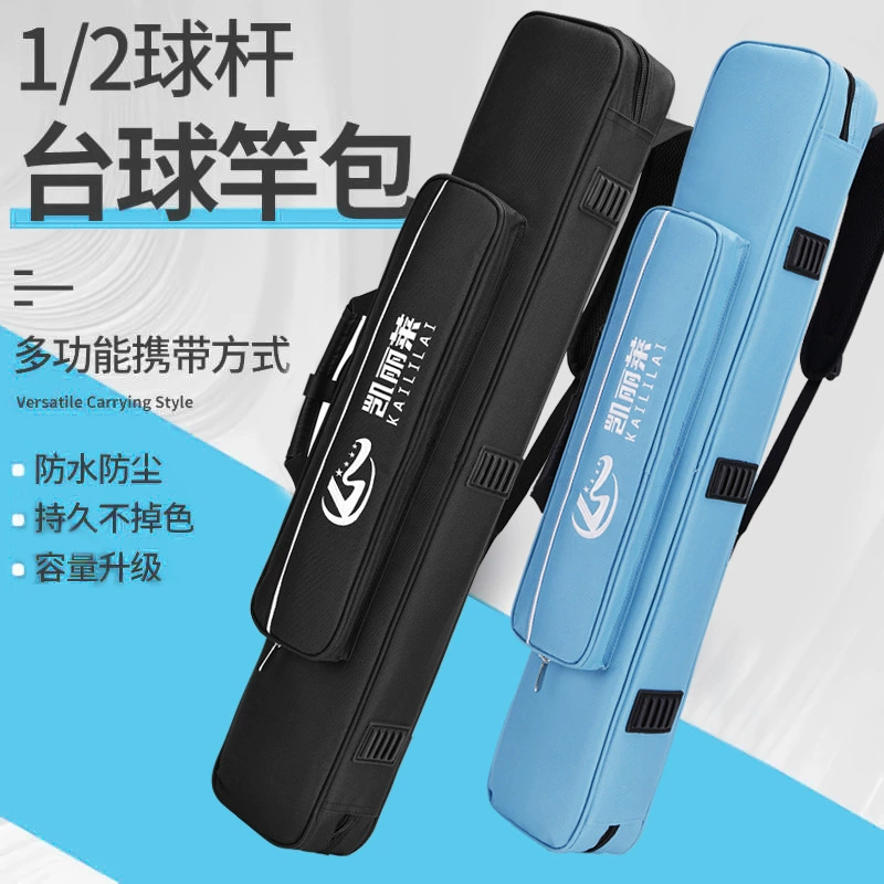 Новый бильярдный бильярдный кейс 3/4 снукер ствол бочка половина снукер клюшки ручная сумка для хранения оптом