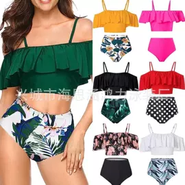 连体泳衣;比基尼;三件套泳装