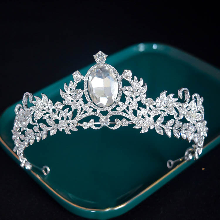 新款外贸复古欧式宫廷王冠 新娘婚纱礼服造型配饰 跨境女头饰批发