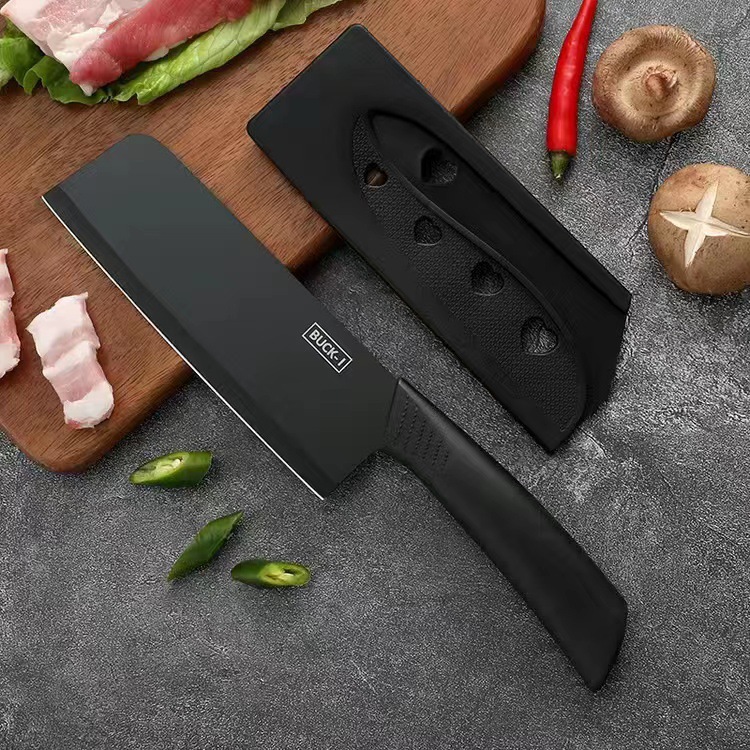 Cuchillo de cocina de acero inoxidable para cortar carne, cortar verduras, cortar frutas, conjunto completo de cuchillos de regalo en línea al por mayor un producto