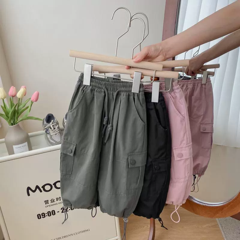 Осенние детские полупальники для девочек, Oversize, западный стиль