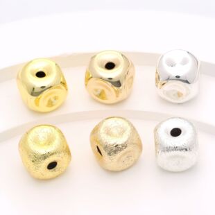 14k����ɫ�������z�鷽�ι������ĥɰ�~��diy��朴����Ʒ���