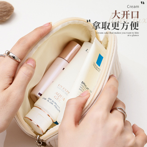 Beilian new fashion cosmetic bag ins style travel portable lipstick storage bag portable hand wash bag wholesale
