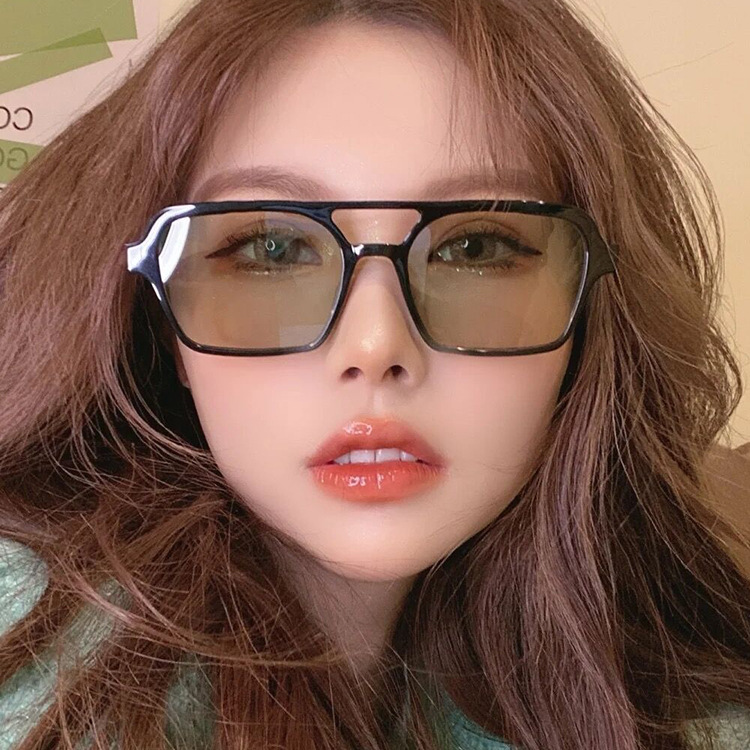 60g Weight UV400 Protection Lens Material Outdoor, Travel, Party, Fishing Occasion Women'S, Men'S, Unisex Gender Elegant, Hip-Hop, Retro, Fashion Style Grey, Green, Blue, Transparent, Black Color Elegant Hip-Hop Retro UV400 Protection Women's Sunglasses 3
