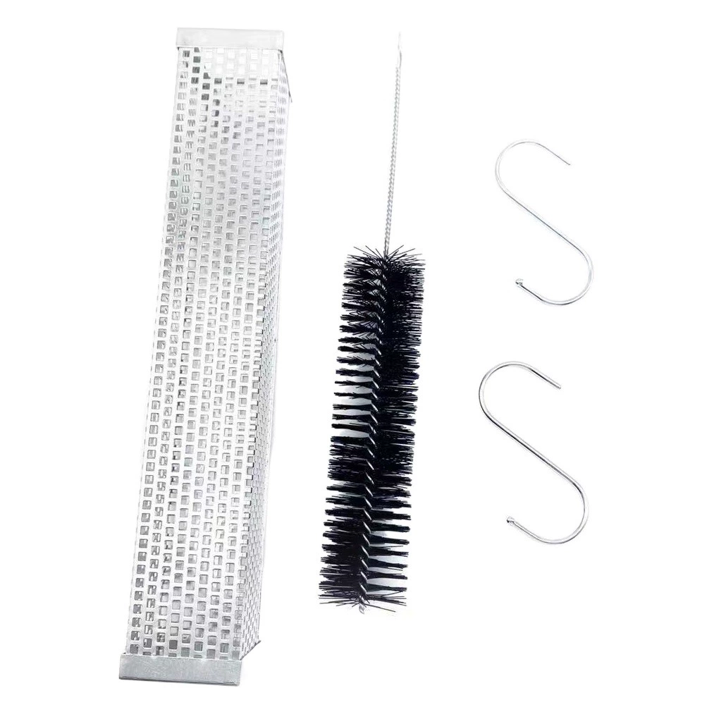 304 из нержавеющей стали для барбекю копченая трубка для барбекю уголь копченая сеть управления шестиугольная нержавеющая сталь Network Management