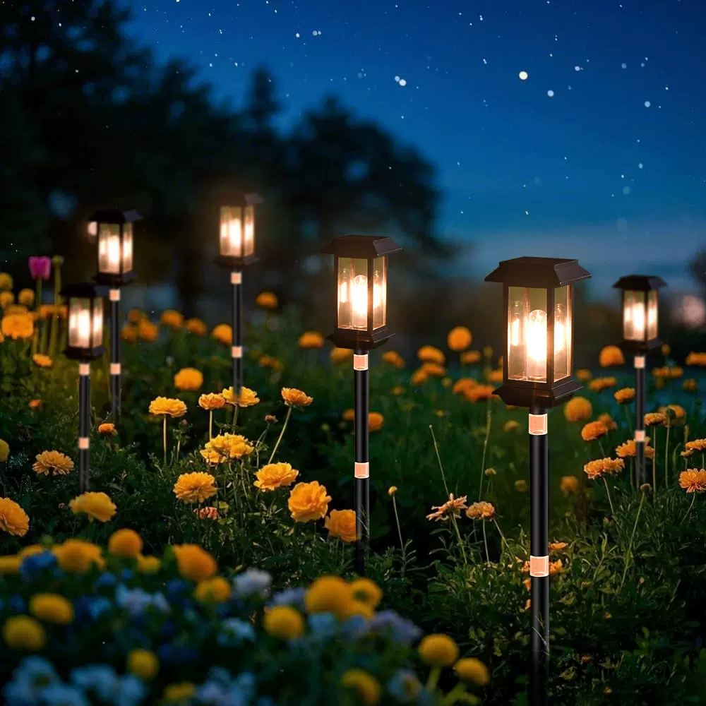 太阳能草坪灯户外公园别墅草地景观路灯防水地插灯钨丝灯led