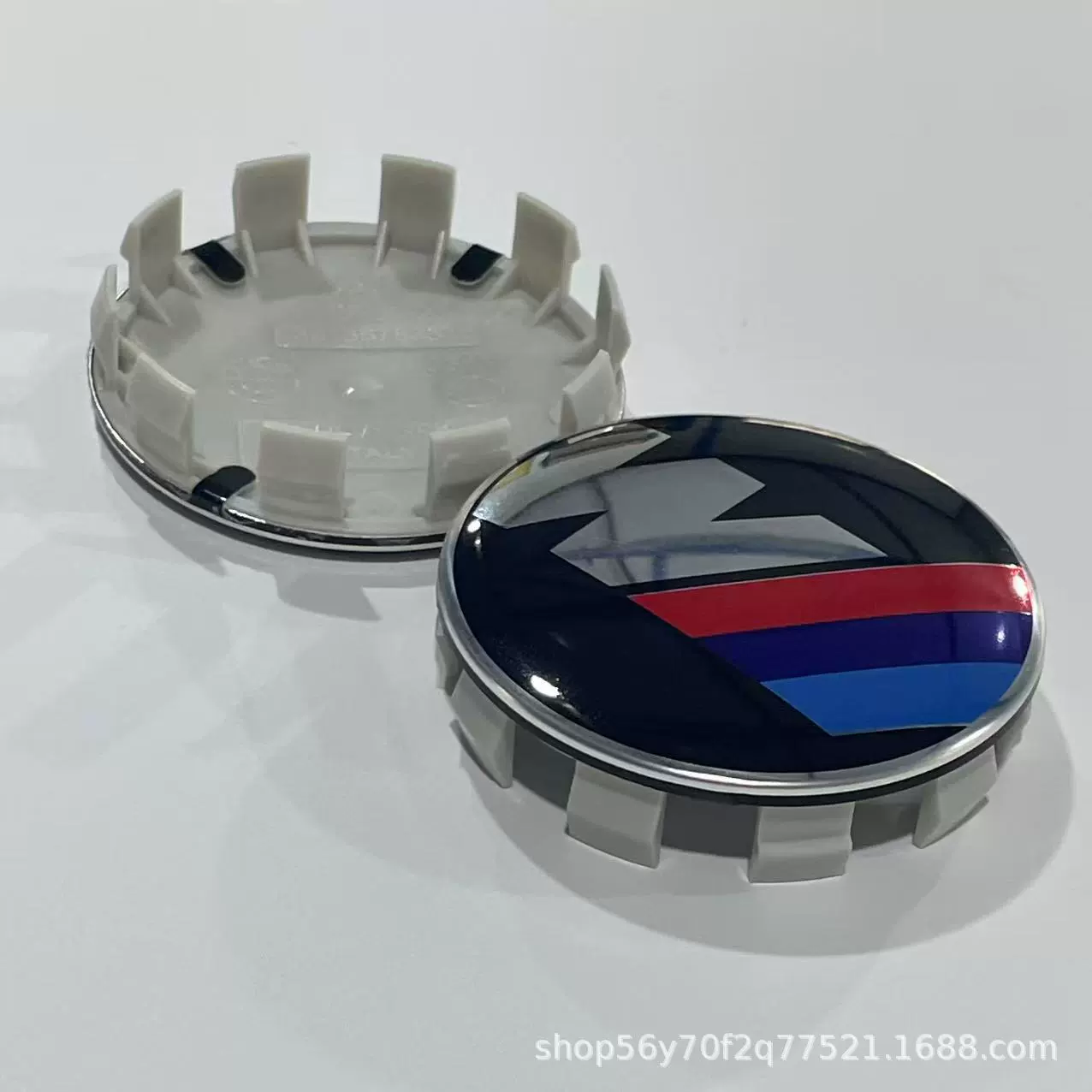 Подходит для колесного колпака BMW синий и белый 68 мм декоративная накладка центровины колеса автомобиля с 10 зубцами