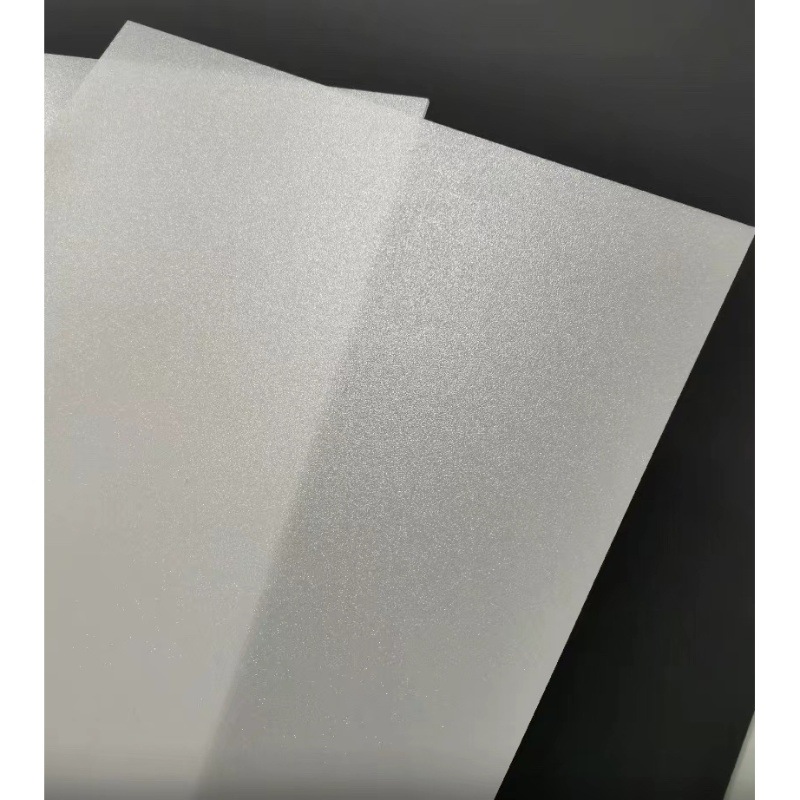 pp透光板灯光磨砂灯罩亚克力灯箱片吊顶灯扩散塑料导光板加工