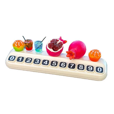 Moving Number Plate Phone — Nömrəli dayanma kartı