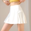 White mini-skirt