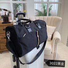 2023新款女士手提包尼龙休闲枕头包单肩包大容量健身旅游行李包