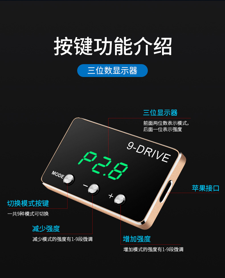 汽车油门加速器