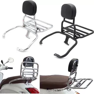 Vespa Sprint Spring 150, GTS300, GTV300 üçün qatlana bilən arxa dayaqlı baqaj