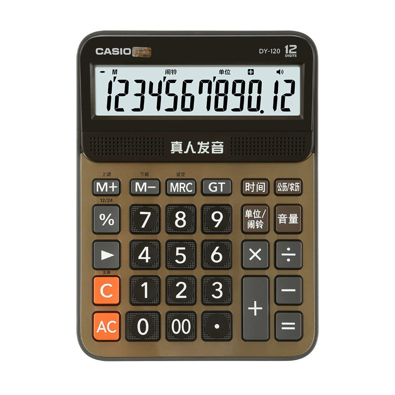 Настояем CASIO/Casio DY-120 Игровой музыкальный калькулятор с голосовым аудио