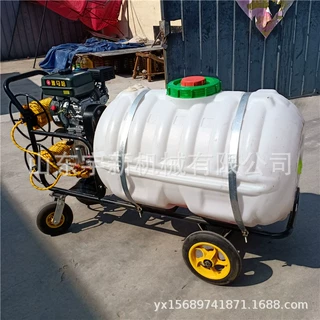 养殖场消毒喷雾机汽油动力手推打药机 电动喷洒机