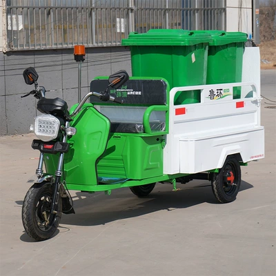 Transport Vehicle, Single-Bin, Double-Bin, 4-6 – Elektrik zibil maşınları