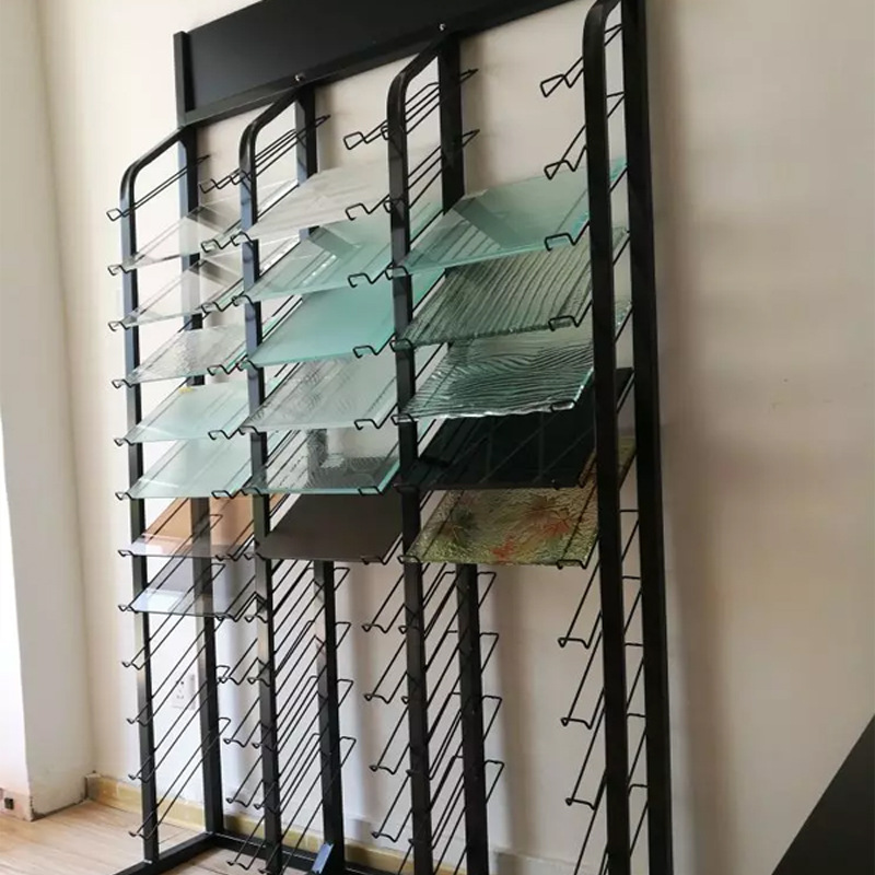 橱柜门板展示架30*40色卡木板样品瓷砖展架集成吊顶铝扣板色板架