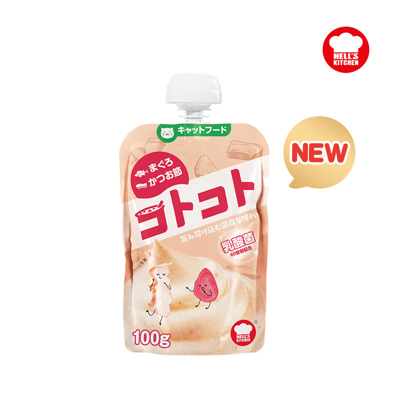 100 g de atún y leña para gatos adultos (12 en cajas enteras, 60 en cajas enteras)