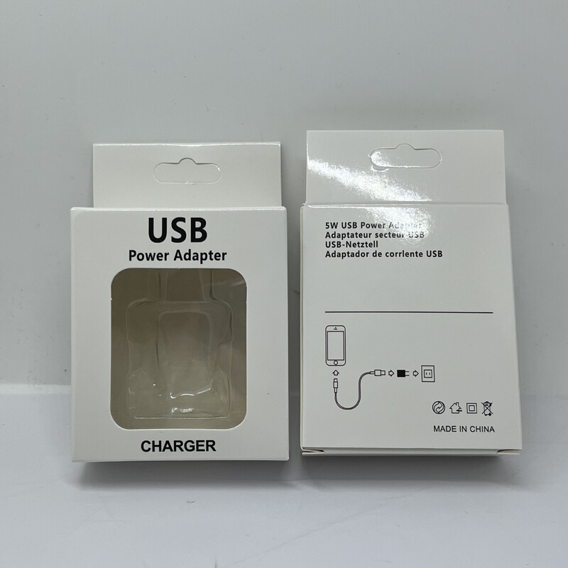 SuitAble for Apple 5V1A ChArger PAckAging Box SmAll Green Dot PAckAging Box WAll ChArging ChArging HeAd Color Box Spot Supply