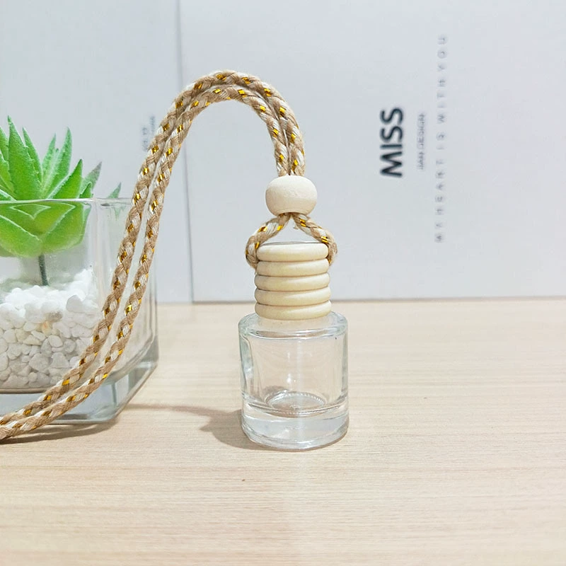 Transparent perfume, bottle, pendant for auto