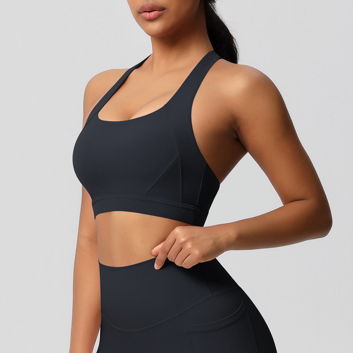 168g Weight Sleeveless Sleeve Length Nylon, Spandex Fabric Type Short Top Length Sports Vest Tops Type Fitness, Yoga, Running Occasion U Neck Neckline Solid Color Pattern Sport Style Style S, XL Size Sport Style Solid Color Nylon Spandex U Neck Active Tops Sports Vest 12