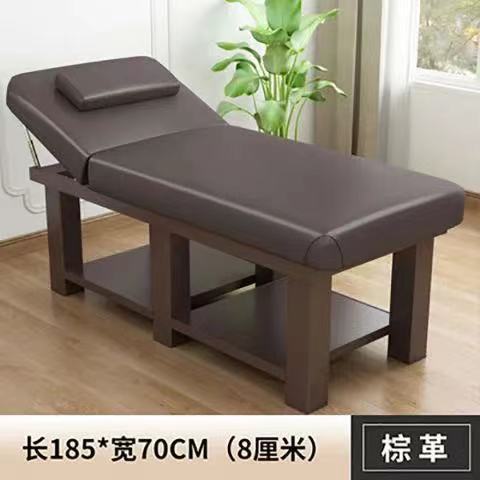 Кушетка коричневая кожа круглая 180x60