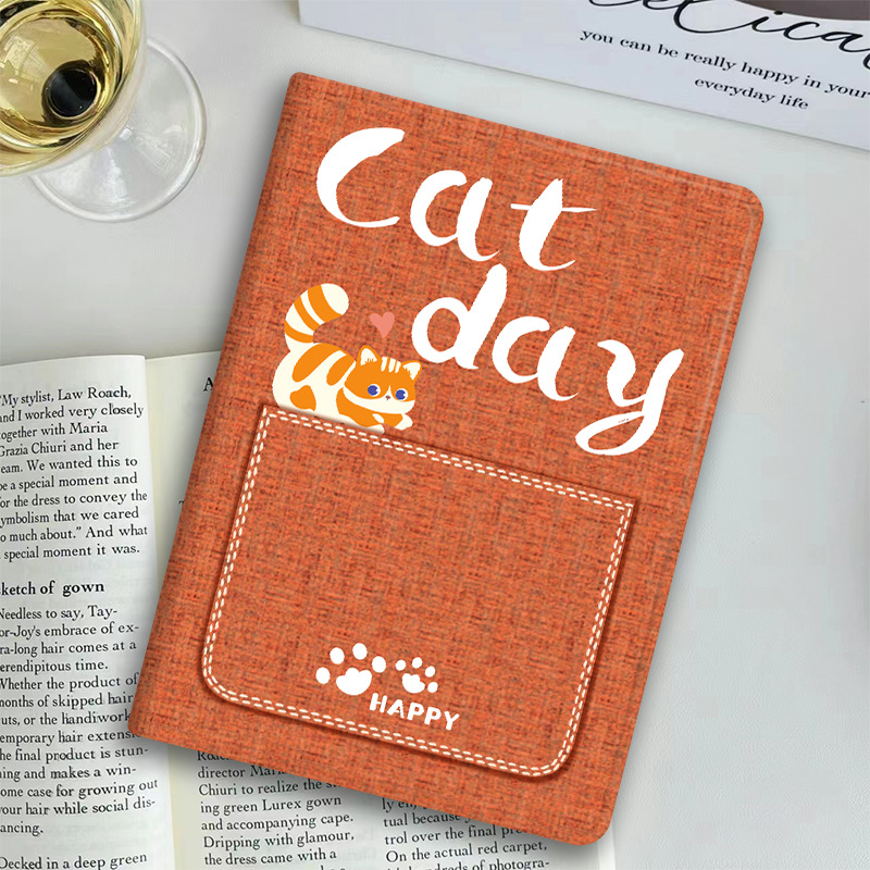 适用iPad11保护套10.2三折iPad10套A1822平板Air7带笔槽Pro13壳子