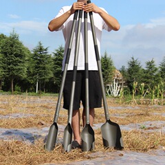 錳鋼洛陽鏟全鋼鐵鍬取土器鐵鏟農用工具打洞打井挖土挖溝鏟子