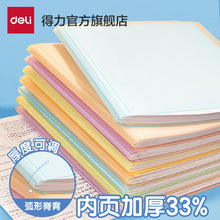得力PQ306资料册文件夹A4插页透明试卷收纳检查收纳袋便捷收集册