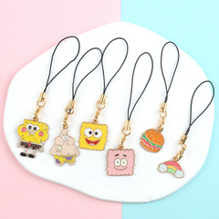 新年龍年禮物金屬手機掛繩掛件包包掛飾品發財福小禮品創 意鑰匙