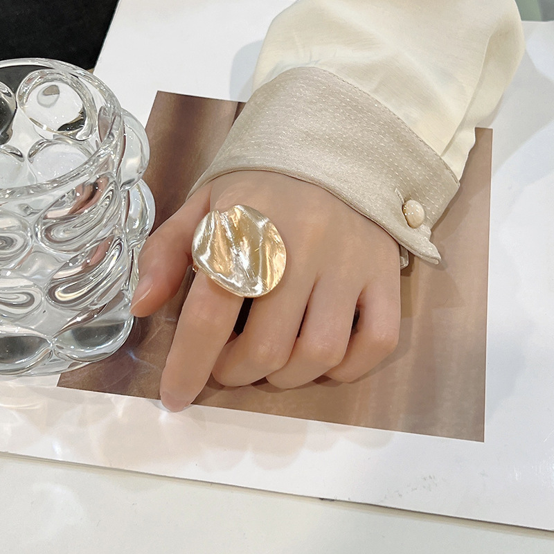 Anillo especial transfronterizo de Amazon, anillo de boca viva, tendencia de moda de alta gama, joyería de mujer, joyería de comercio exterior europeo y americano