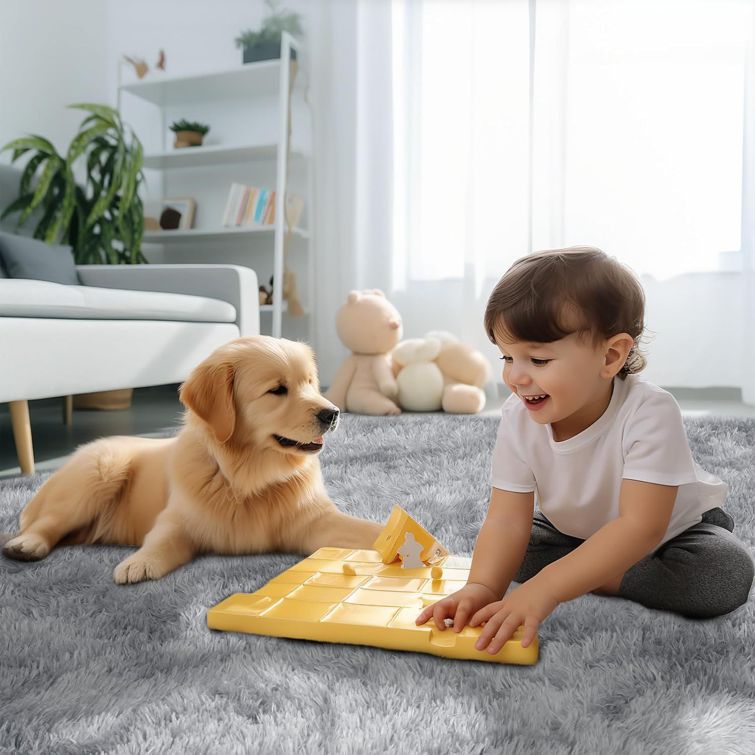 소녀, 공주 방, 침대 옆 담요, 고양이와 개 애완 동물 플러시 카펫 바닥 매트, 긴 머리 매트를위한 거실 침실 카펫