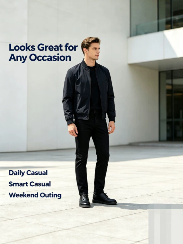 Pantalones de Mezclilla para Hombre, Elástico, Cintura Alta, para Uso Casual image 4