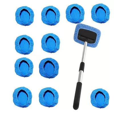 Car cleaning tools – Dropshipping of Car Windshield Cleaning - 1-set-12-blue-cloth-covers-square-board