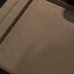 清冷感闪钻锆石项链女925纯银小众设计轻奢高级气质ins锁骨链配饰
