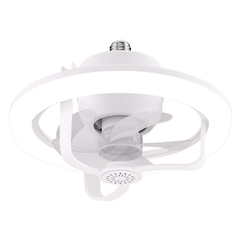 Трансграничный LED360 ° качая головой вентилятор свет E27 винт пульт дистанционного управления вентилятор свет 50 Вт Спальня Кабинет ванной вентилятор